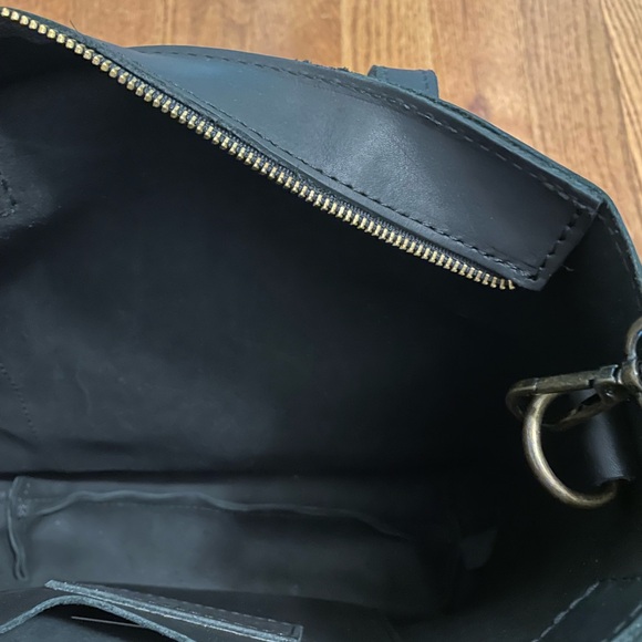 Portland Leather Crossbody Tote with Zipper —NWT - Picture 9 of 10